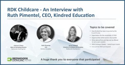 RDK Childcare - An Interview with Ruth Pimentel, CEO, Kindred Education
