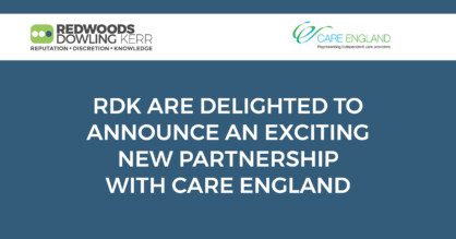 Redwoods Dowling Kerr, the UK’s complete healthcare broker is now an official supporter member of Care England.