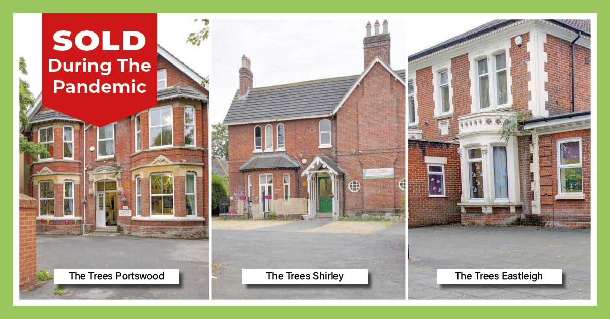 Group of three nursery settings sold by Redwoods Dowling Kerr