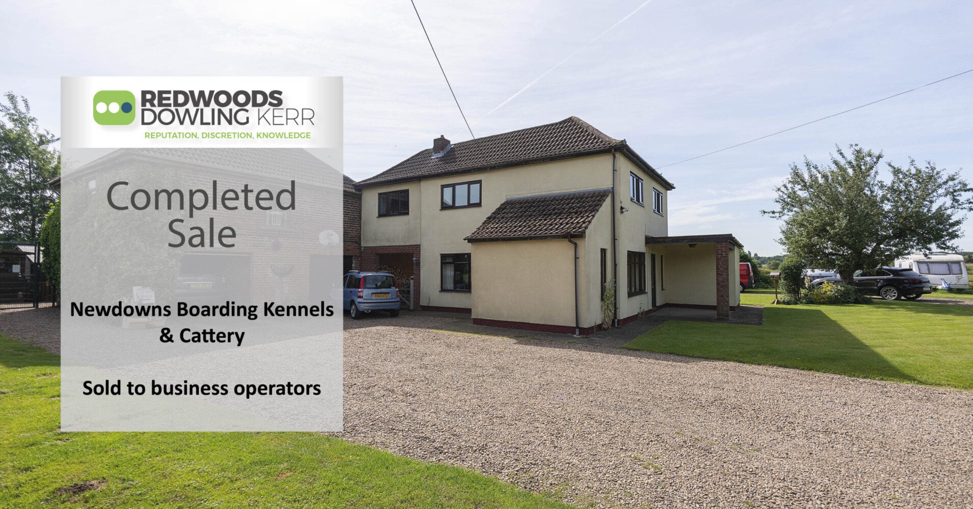 Redwoods Dowling Kerr complete the sale of Newdowns Boarding Kennels