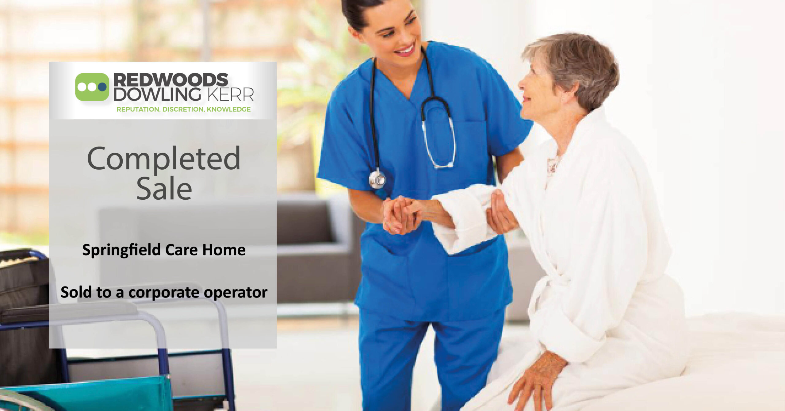 Springfield Care Home sold by Redwoods Dowling Kerr