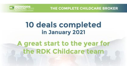 Redwoods Dowling Kerr complete 10 nursery deals in January