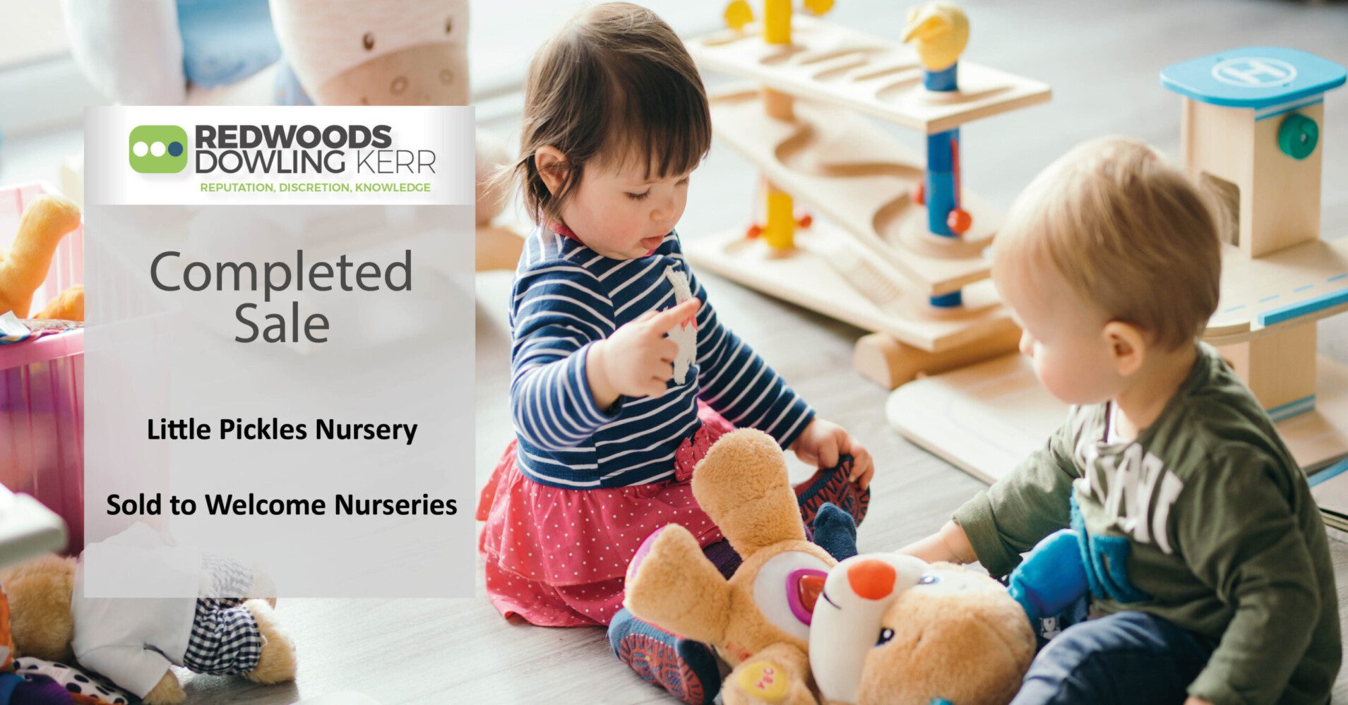 Little Pickles Nursery sold to Nurseries Redwoods Dowling Kerr