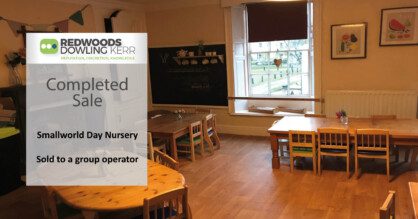 Redwoods Dowling Kerr complete the sale of Smallworld Day Nursery