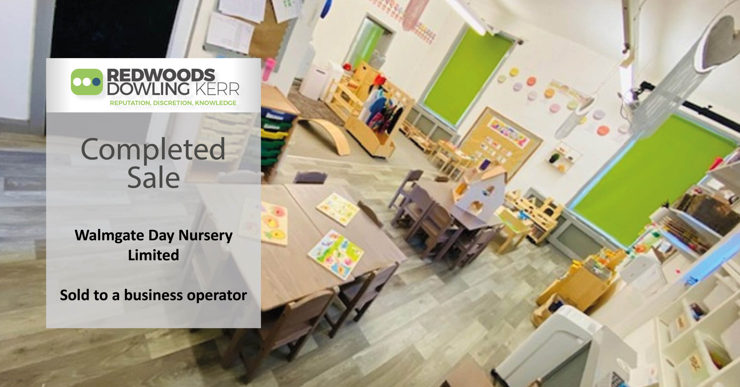 Walmgate Day Nursery sold to a business operator