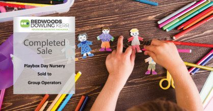 Playbox Day Nursery sold by RDK