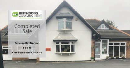 Tarleton Day Nursery sold to a corporate childcare operator