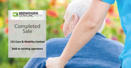 RDK advises on the sale of 121 Care & Mobility Limited