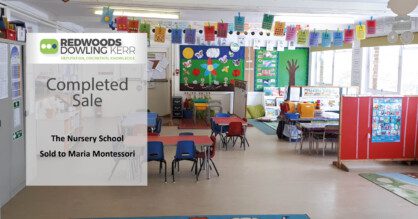 The Nursery School sold to Maria Montessori