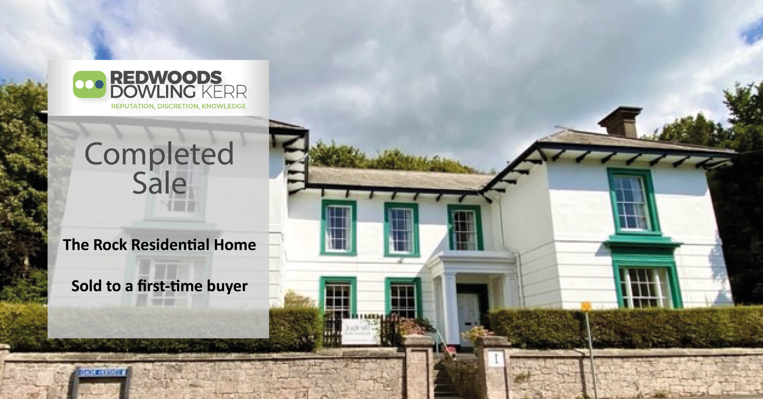 The Rock Residential Home sold to a first-time buyer