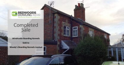 RDK complete the sale of Windrustle Boarding Kennels