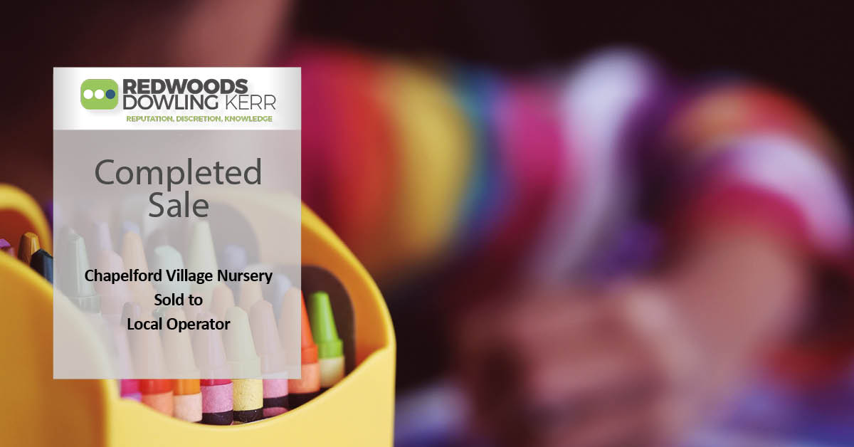 Chapelford Village Nursery sold to a local operator