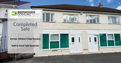 Small Talk Nurseries acquire a former nursery, advised by Redwoods Dowling Kerr
