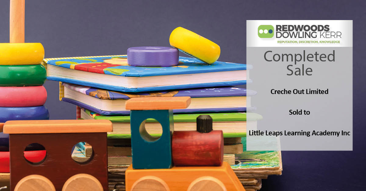 Creche Out Limited sold to international buyer Little Leaps Learning Academy Inc