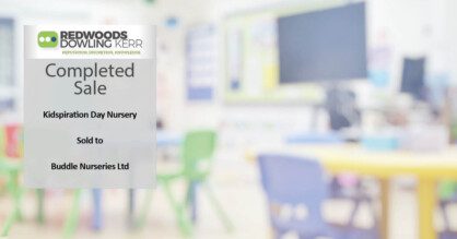 Kidspiration Day Nursery sold to Buddle Nurseries Ltd