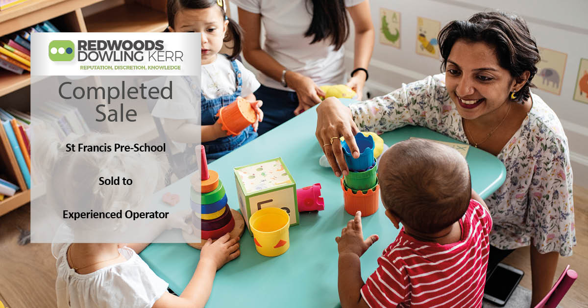 St Francis Pre-School sold to experienced operator