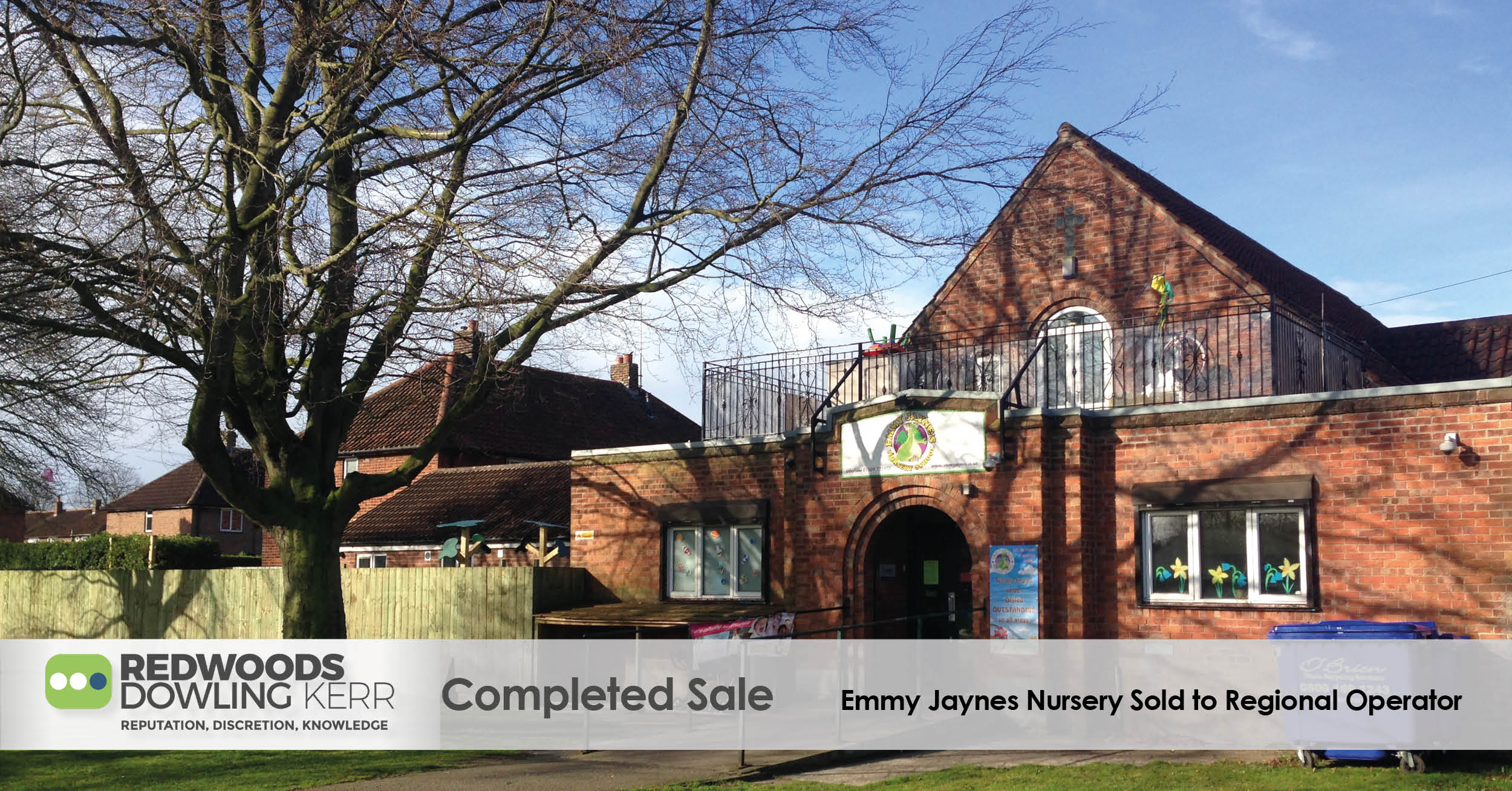 Emmy Jaynes Nursery sold to Regional Operator Redwoods Dowling Kerr