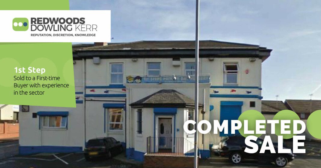 1st Step sold to a First-time Buyer with Experience in the Sector