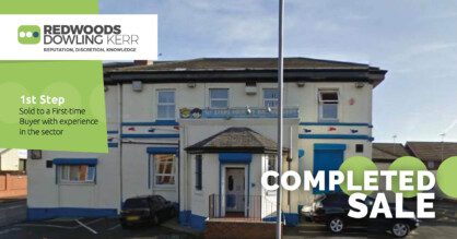 1st Step sold to a First-time Buyer with Experience in the Sector