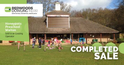 Honeypots Preschool Walton sold to an Existing Operator