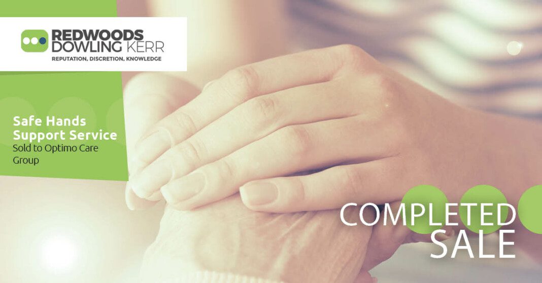 Safe Hands Support Services sold to Optimo Care Group