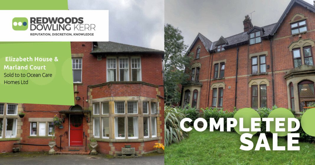 Elizabeth House & Marland Court sold to Ocean Care Homes Ltd