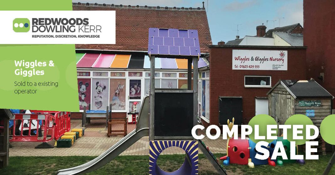 Wiggles and Giggles Nursery sold to Existing Operator