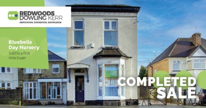 Bluebells Day Nursery sold to First Time Buyers
