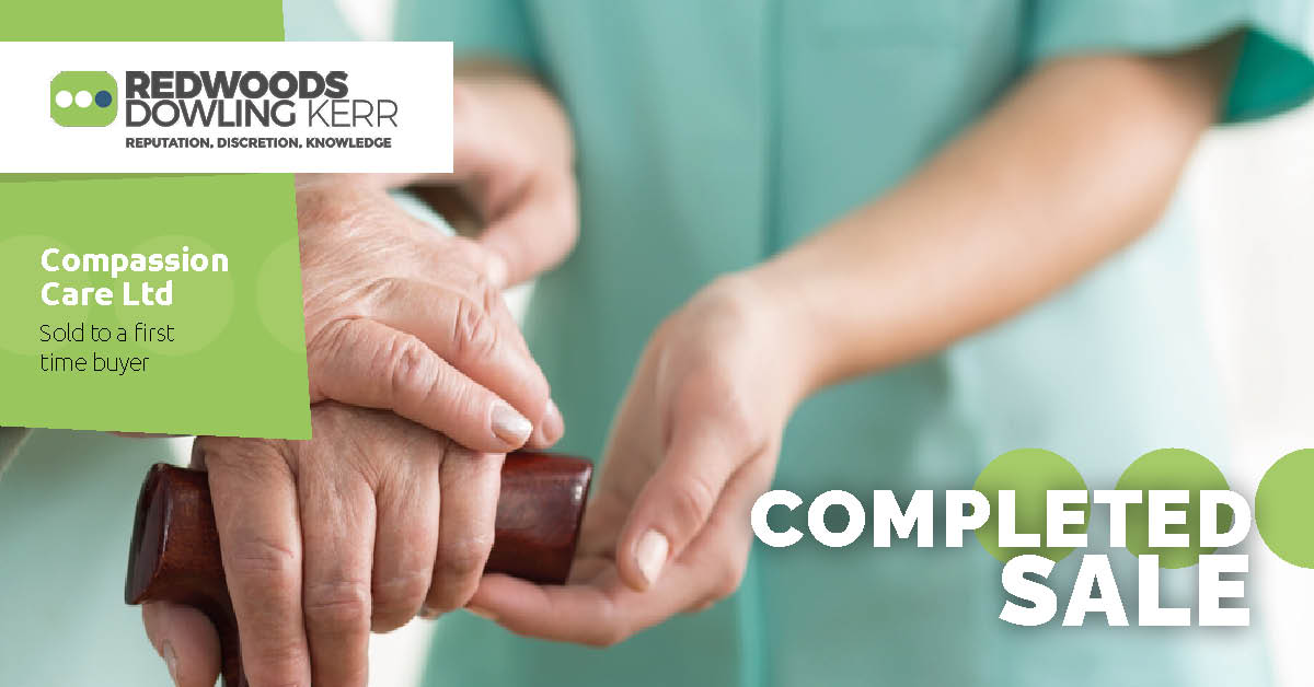 Compassion Care Ltd sold to First Time Buyer