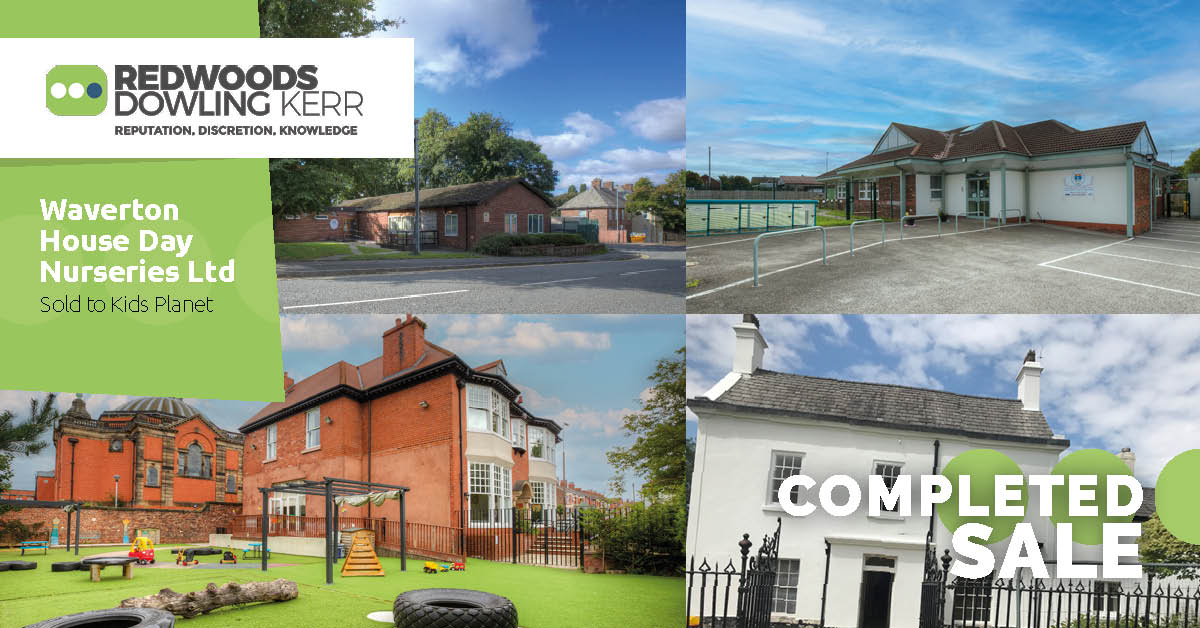 Waverton House Day Nursery Group sold to Kids Planet via RDK