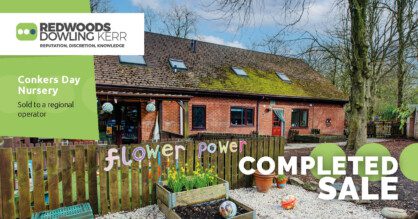 Conkers Day Nursery sold to a Regional Operator