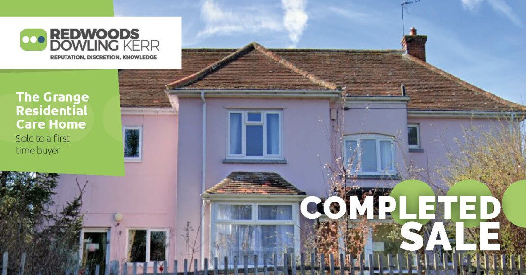 The Grange Residential Home sold to First Time Buyer