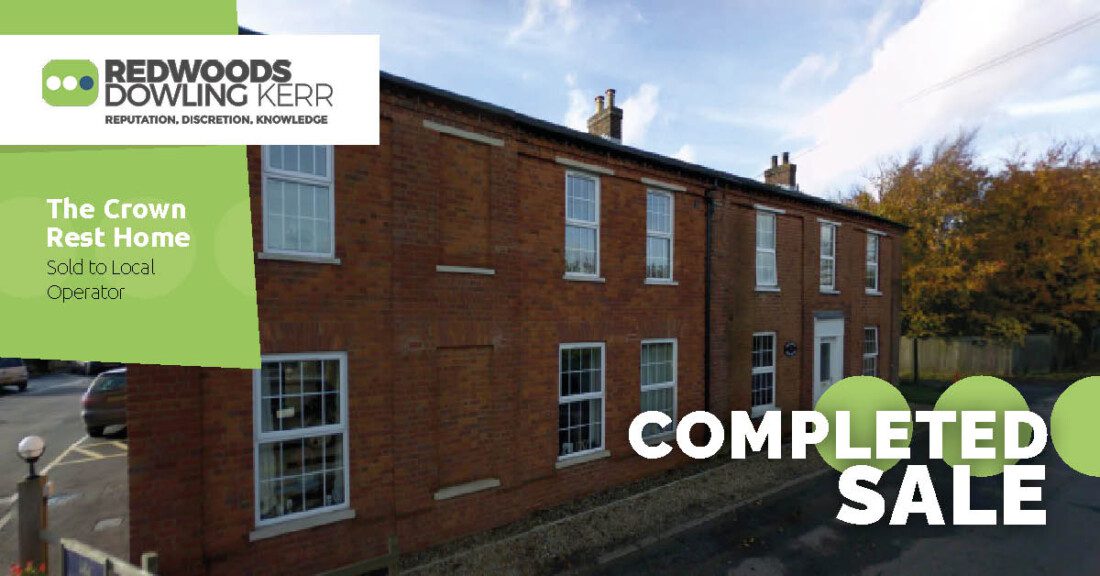 The Crown Home sold to Local Operator Redwoods Dowling Kerr