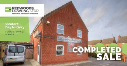 Sleaford Day Nursery sold to Existing Operator