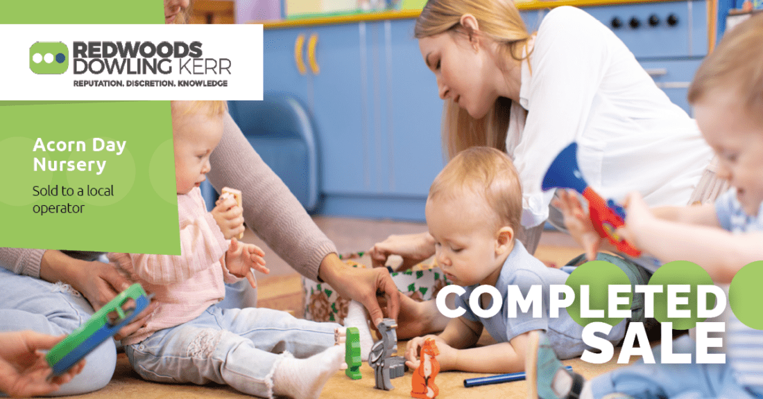 Acorn Day Nursery sold to Local Operator